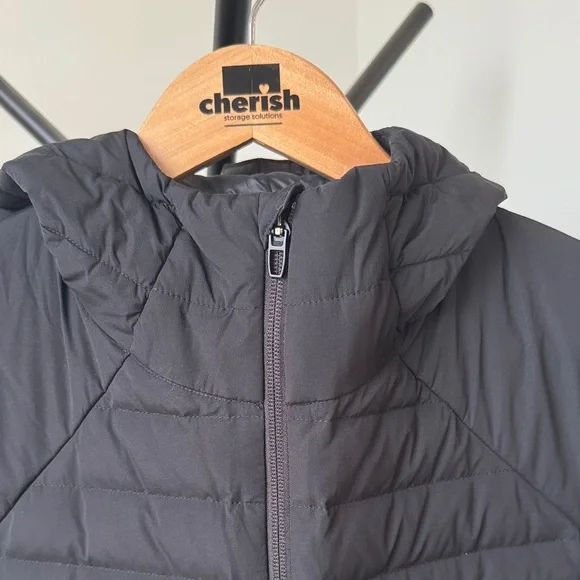 LULULEMON Black Puffer | Down For It All Hoodie | Medium - Picture 3 of 12